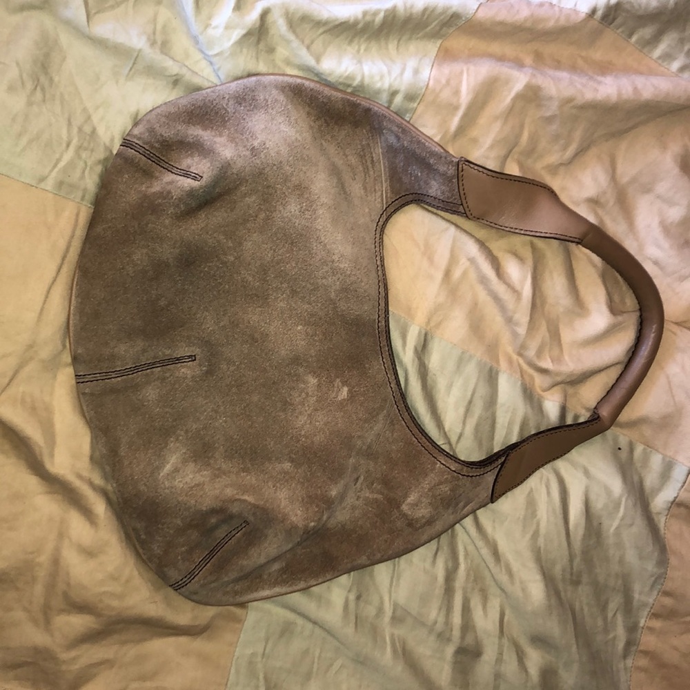 Great used condition suede Ferragamo purse